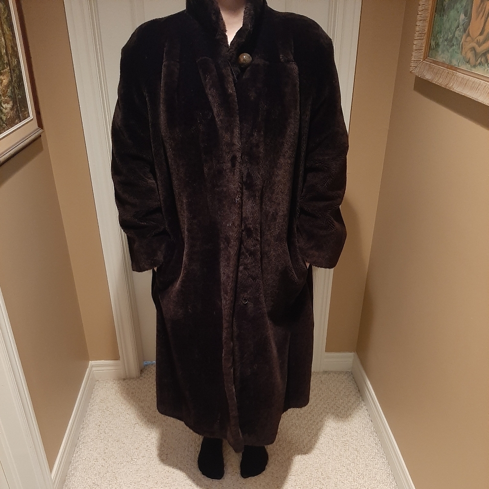 Vintage Faux Fur Coat